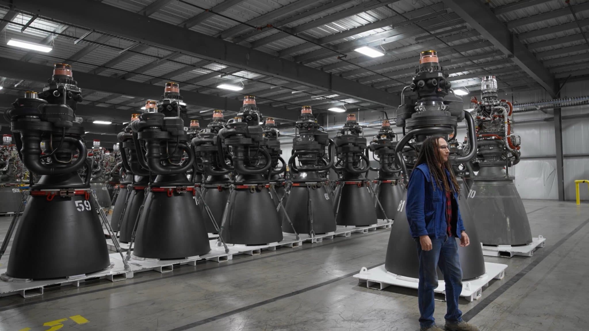 Raptor 发动机集群与制造规模