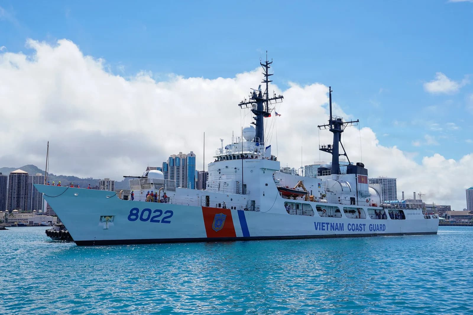 Vietnam Coast Guard vessel CSB 8022