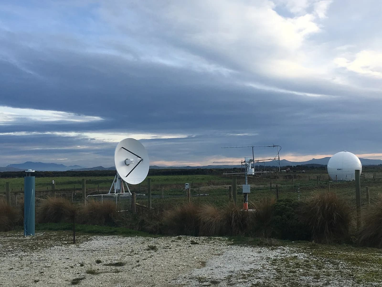 Satellite ground-station antennas