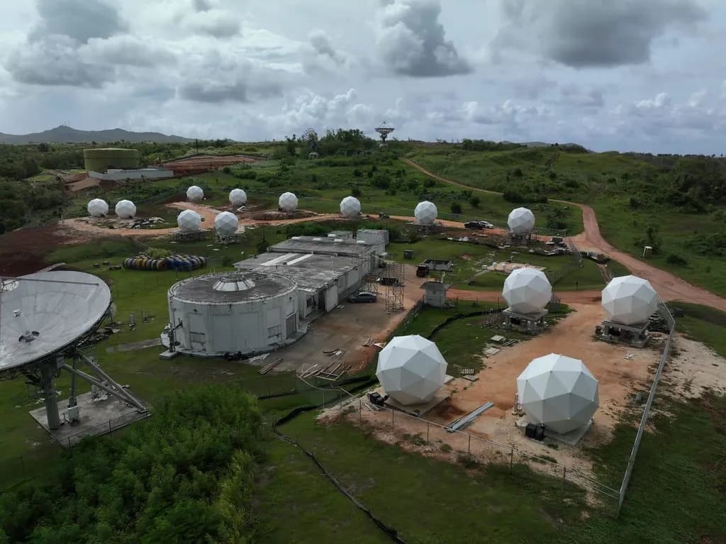 OneWeb Guam gateway